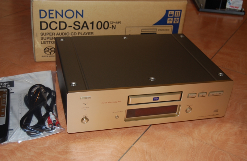 Denon CD/SACDプレーヤー ゴールド DCD-SA100-N